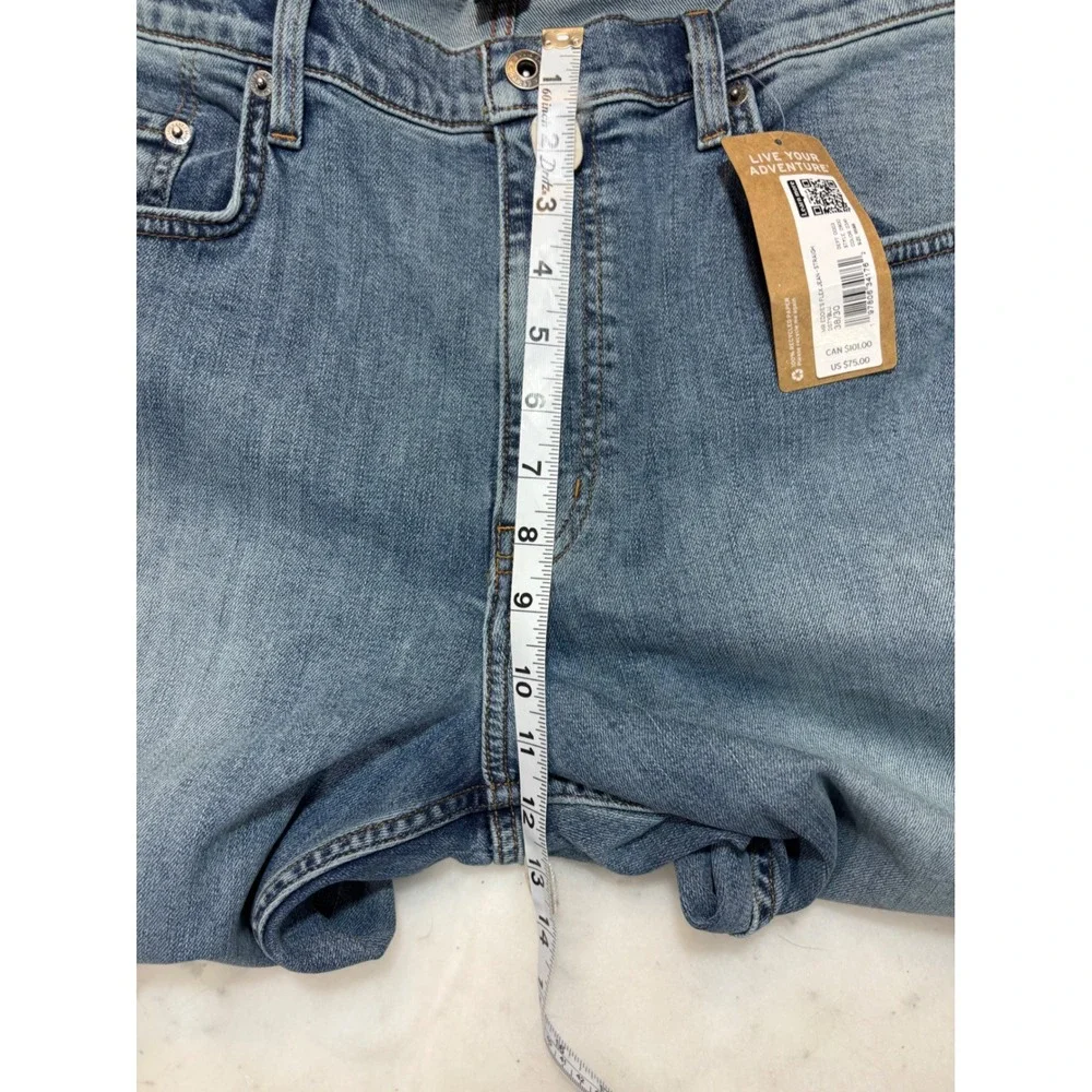 Eddie Bauer Men's Straight Fit Blue Denim Jeans 38x30